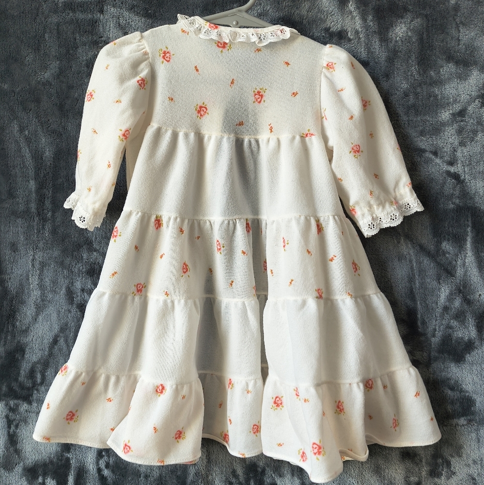 Floral Ruffle Button-Up Dress - Picture 4 of 4